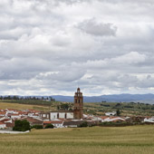 Valverde de Llerena. Vista general